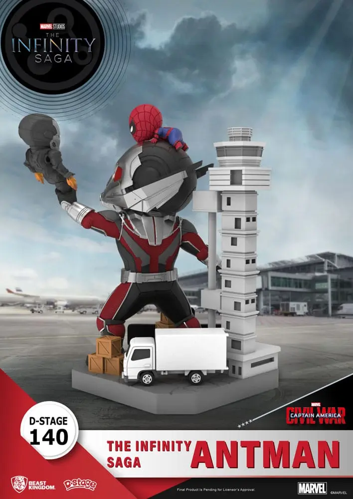 The Infinity Saga D-Stage PVC Diorama Antman 14 cm termékfotó