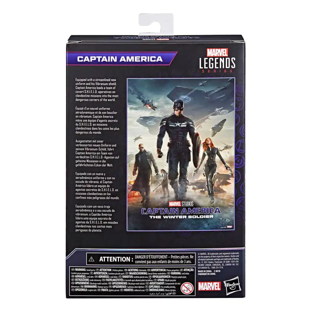 The Infinity Saga Marvel Legends Action Figure Captain America (Captain America: The Winter Soldier) 15 cm termékfotó