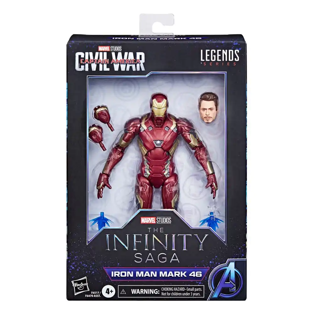 The Infinity Saga Marvel Legends Action Figure Iron Man Mark 46 (Captain America: Civil War) 15 cm product photo