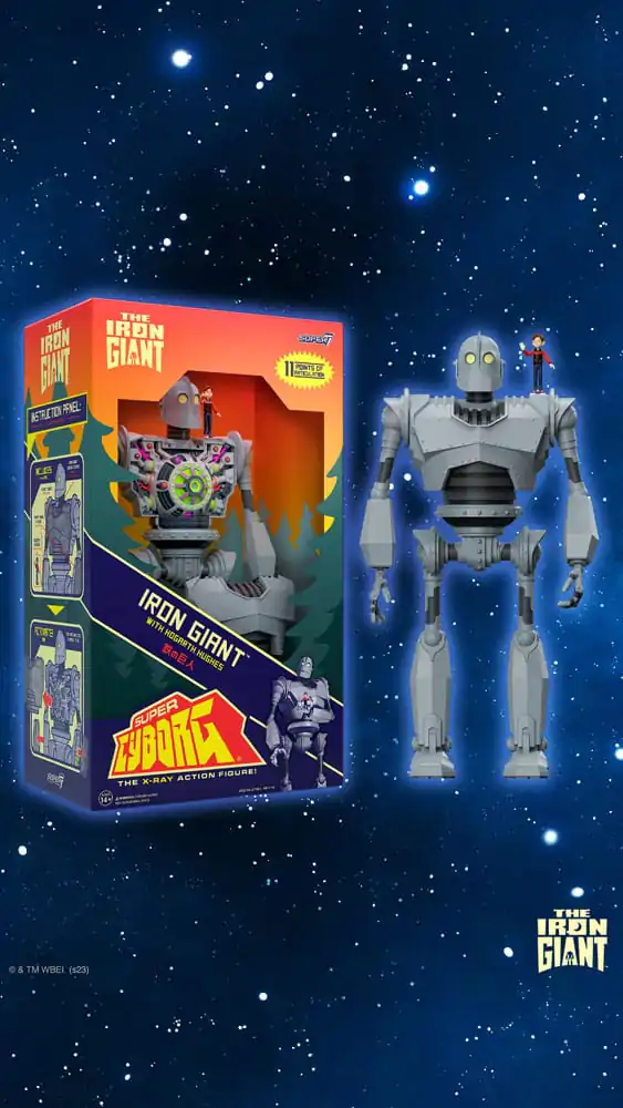 The Iron Giant Super Cyborg Action Figure Iron Giant (Full Color) 28 cm product photo