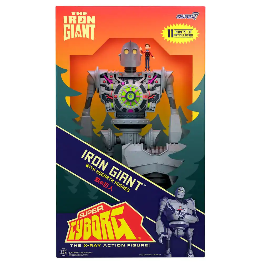 The Iron Giant Super Cyborg Action Figure Iron Giant (Full Color) 28 cm product photo