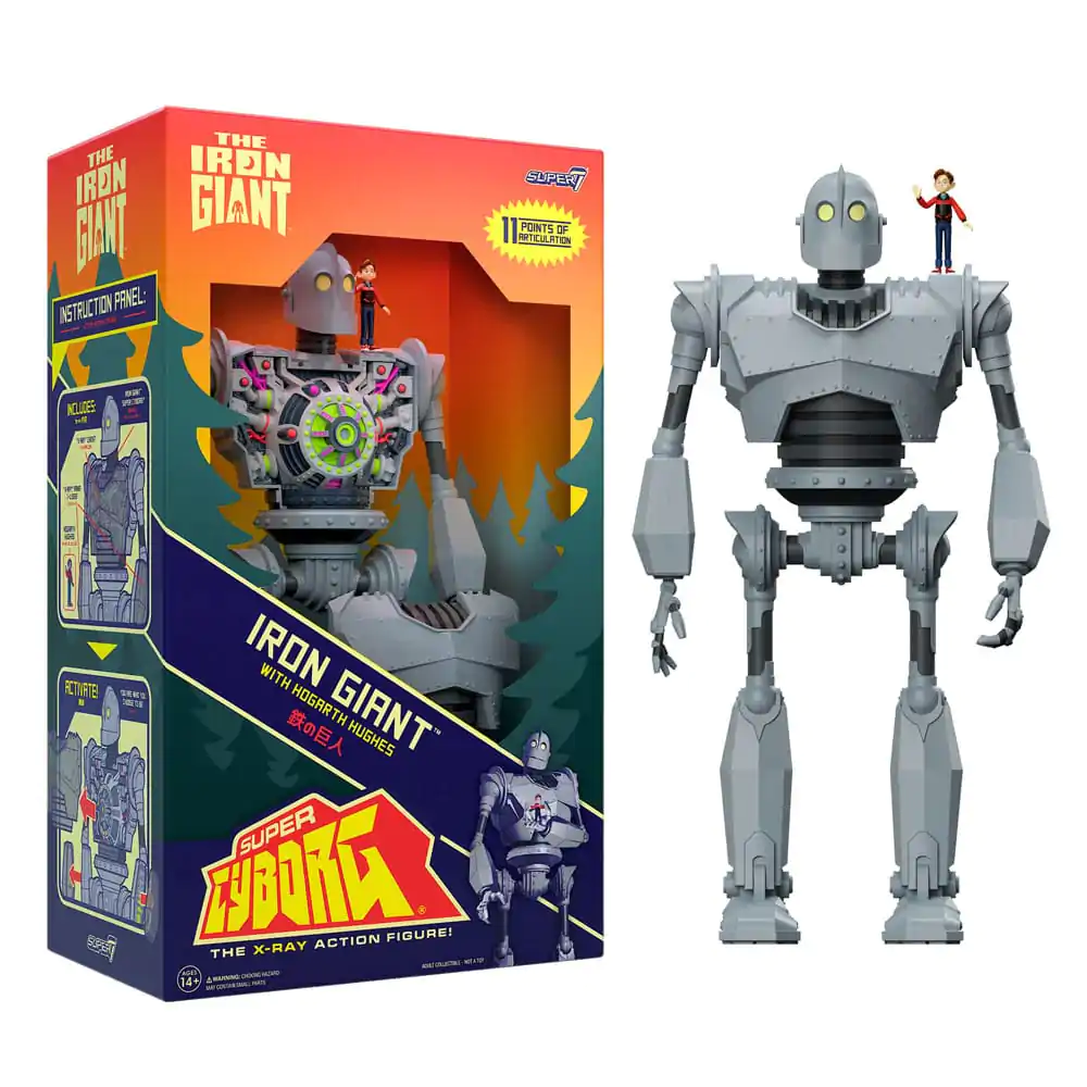 The Iron Giant Super Cyborg Action Figure Iron Giant (Full Color) 28 cm product photo