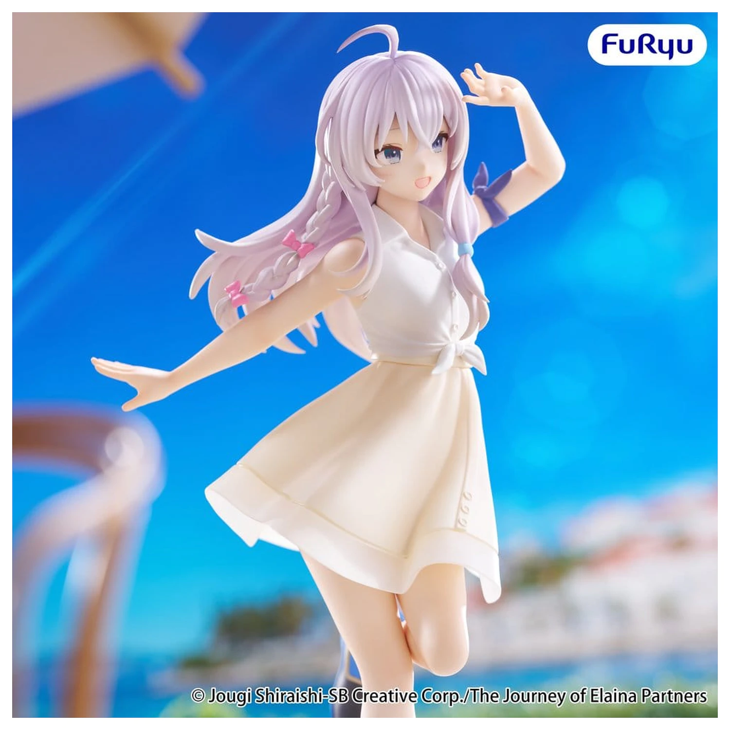 The Journey of Elaina Muchute PVC Figure Elaina White Ver. 20 cm product photo