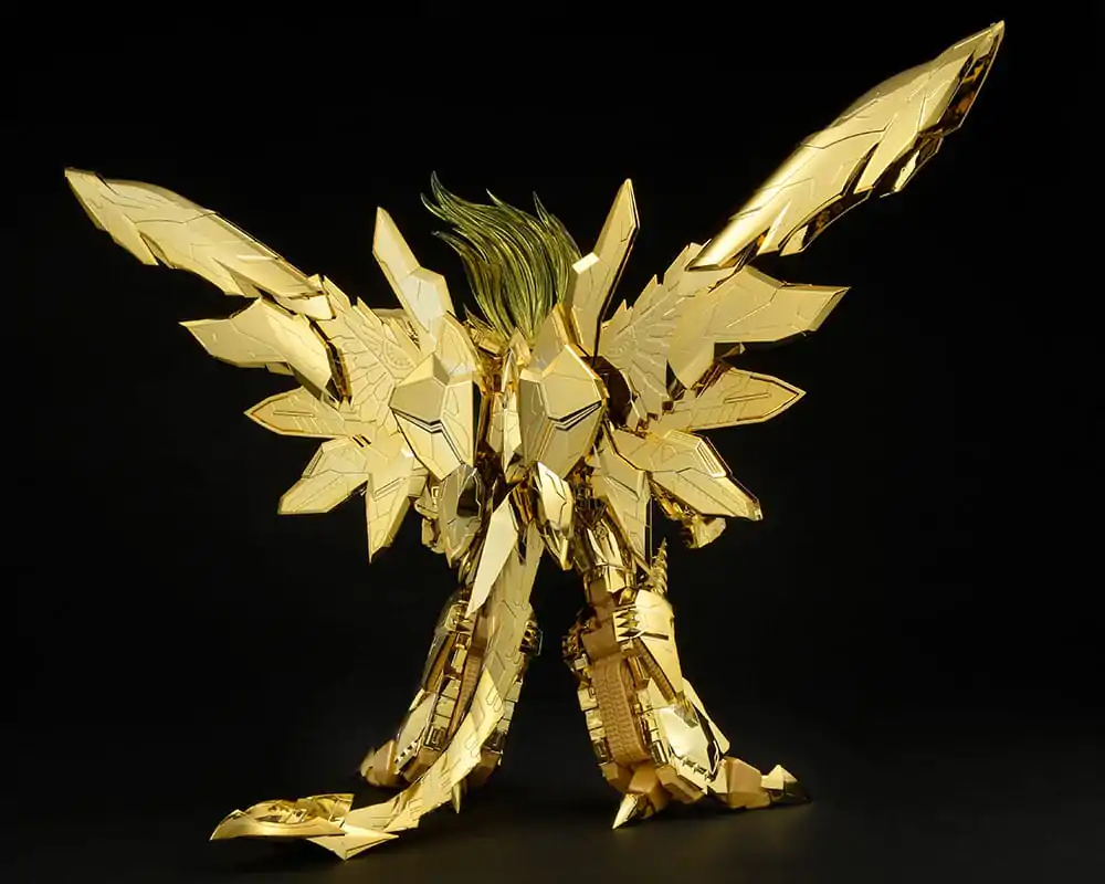 The King of Braves GaoGaiGar Amakunitech Plastic Model Kit Genesic Gaogaigar The Golden Destroyer 18 cm product photo