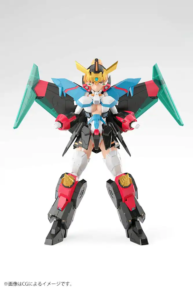 The King of Braves GaoGaiGar Cross Frame Girl Plastic Model Kit Star Gaofighgar 19 cm termékfotó