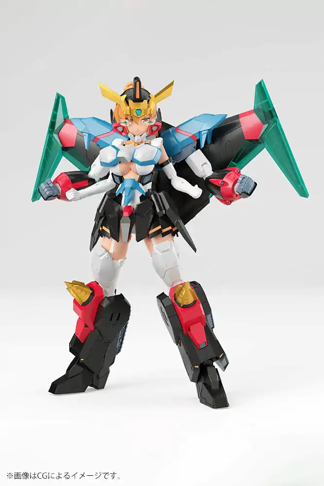 The King of Braves GaoGaiGar Cross Frame Girl Plastic Model Kit Star Gaofighgar 19 cm termékfotó