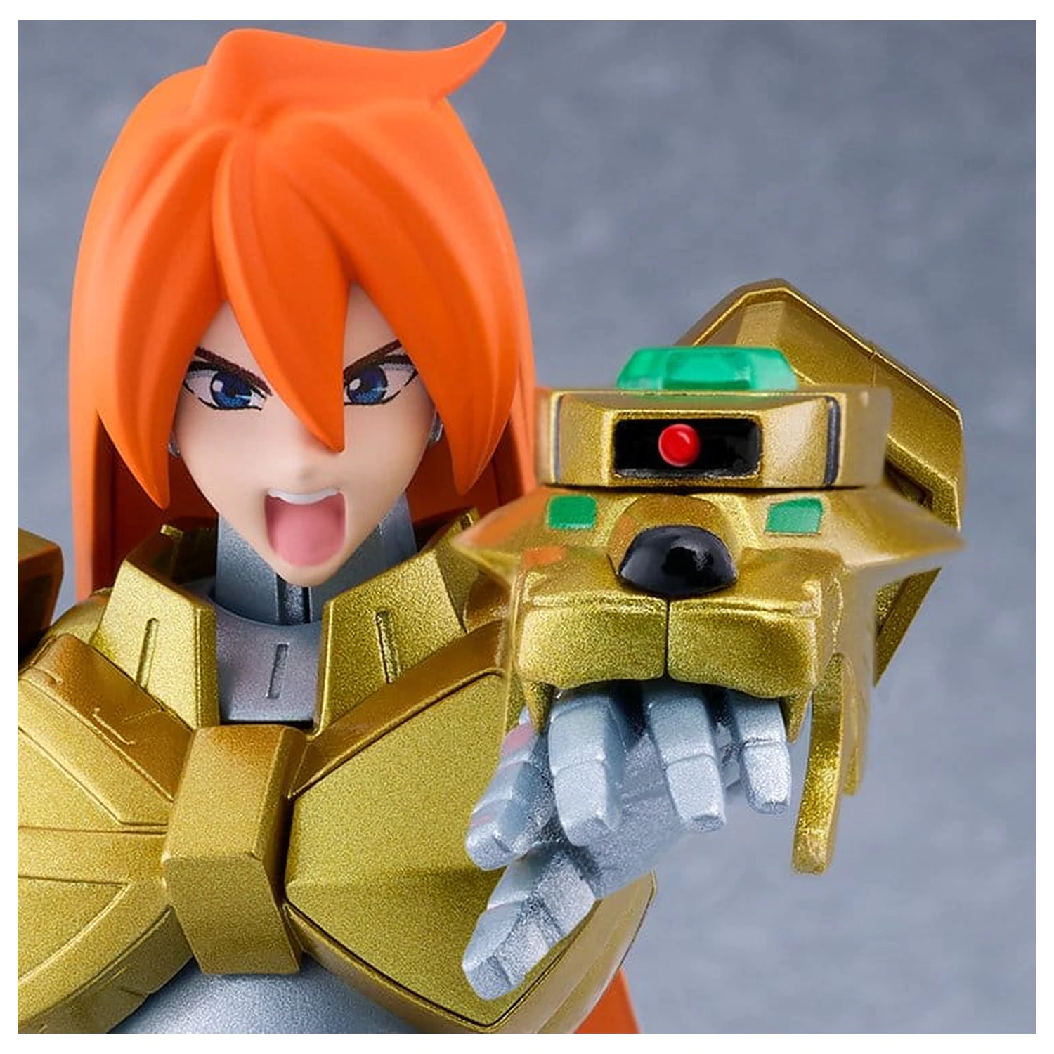 The King of Braves GaoGaiGar Plamatea Plastic Model Kit Guy Shishioh 16 cm product photo
