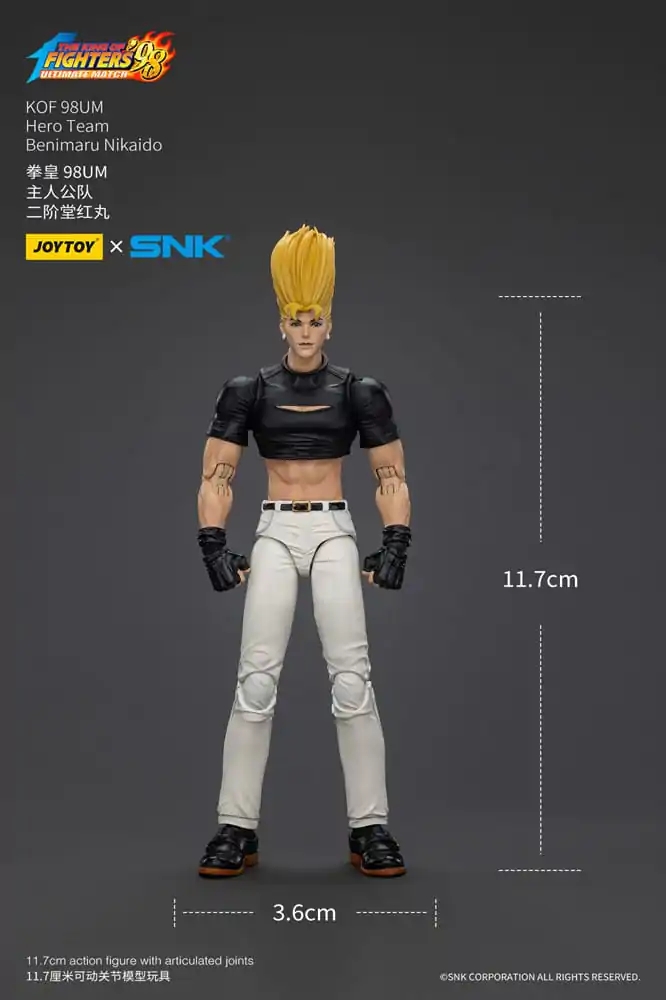 The King Of Fighters &#039;98 Action Figure Hero Team Benimaru Nikaido 12 cm product photo
