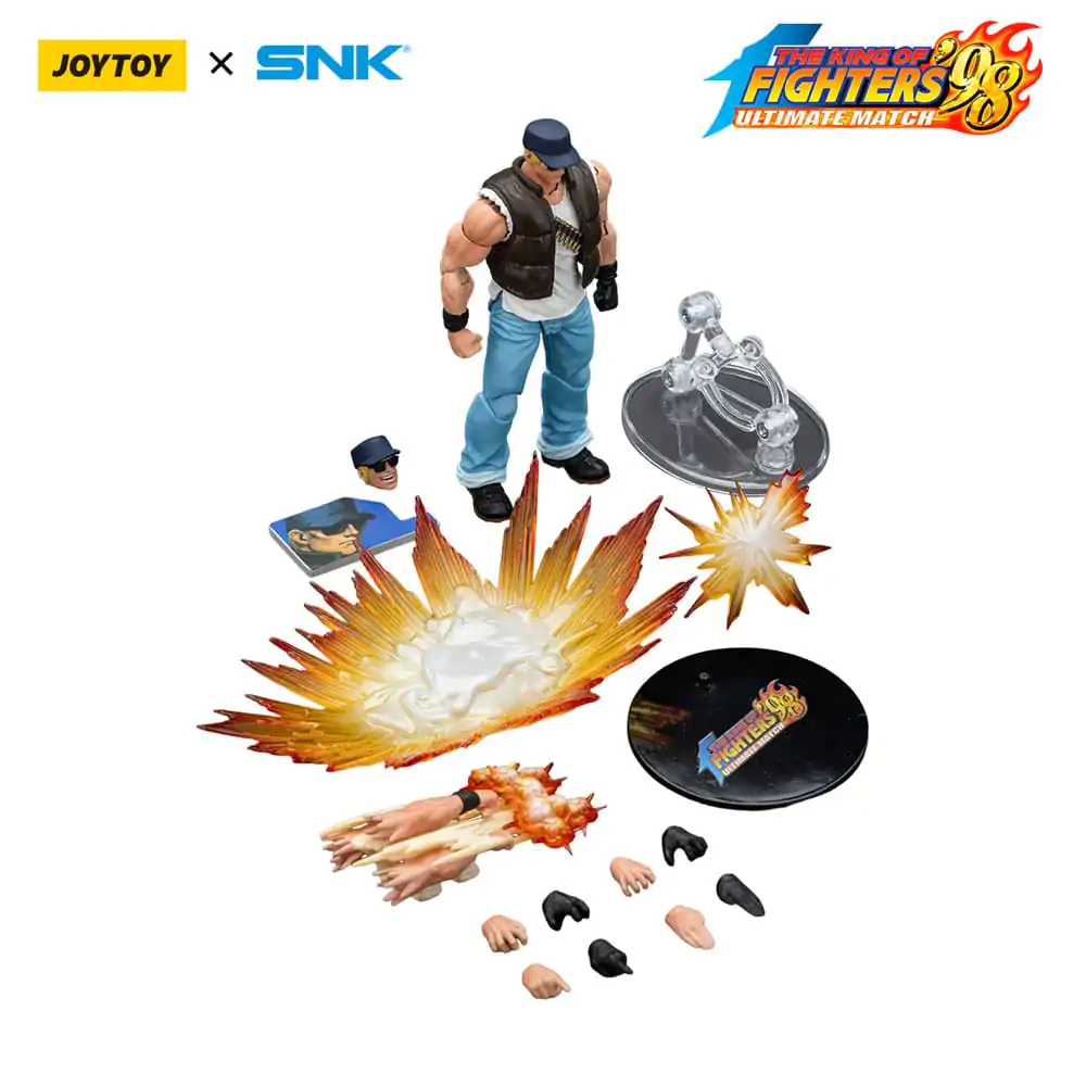 The King Of Fighters &#039;98 Action Figure Hero Team Clark Still 12 cm product photo