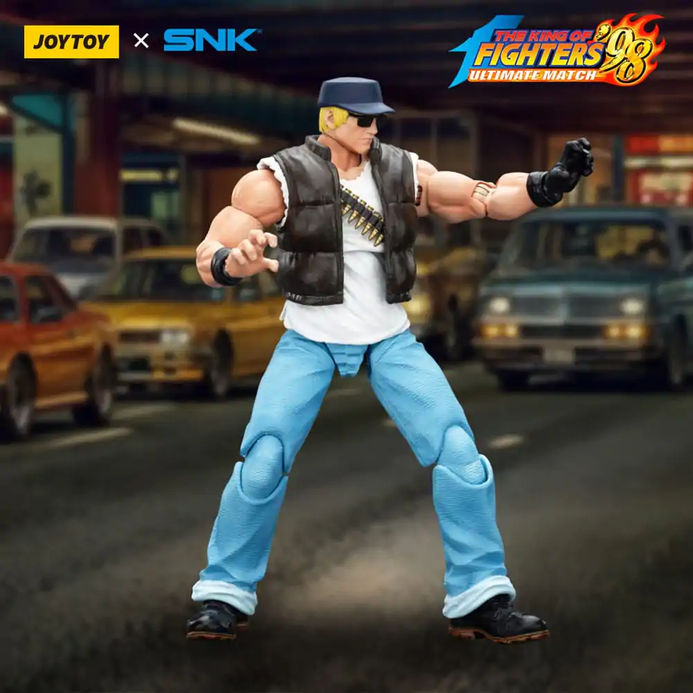 The King Of Fighters &#039;98 Action Figure Hero Team Clark Still 12 cm product photo