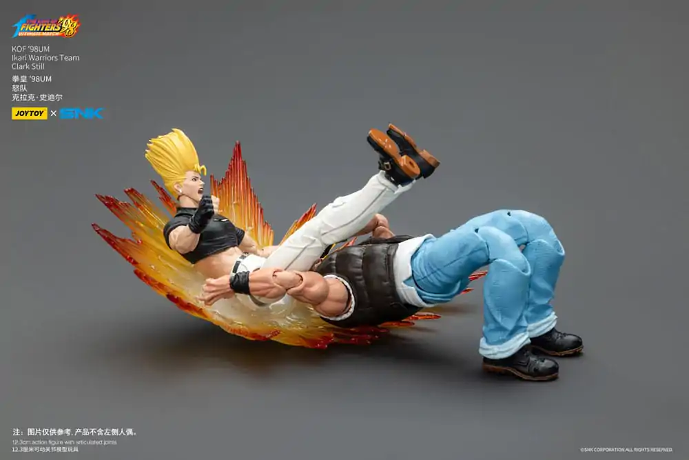 The King Of Fighters &#039;98 Action Figure Hero Team Clark Still 12 cm product photo