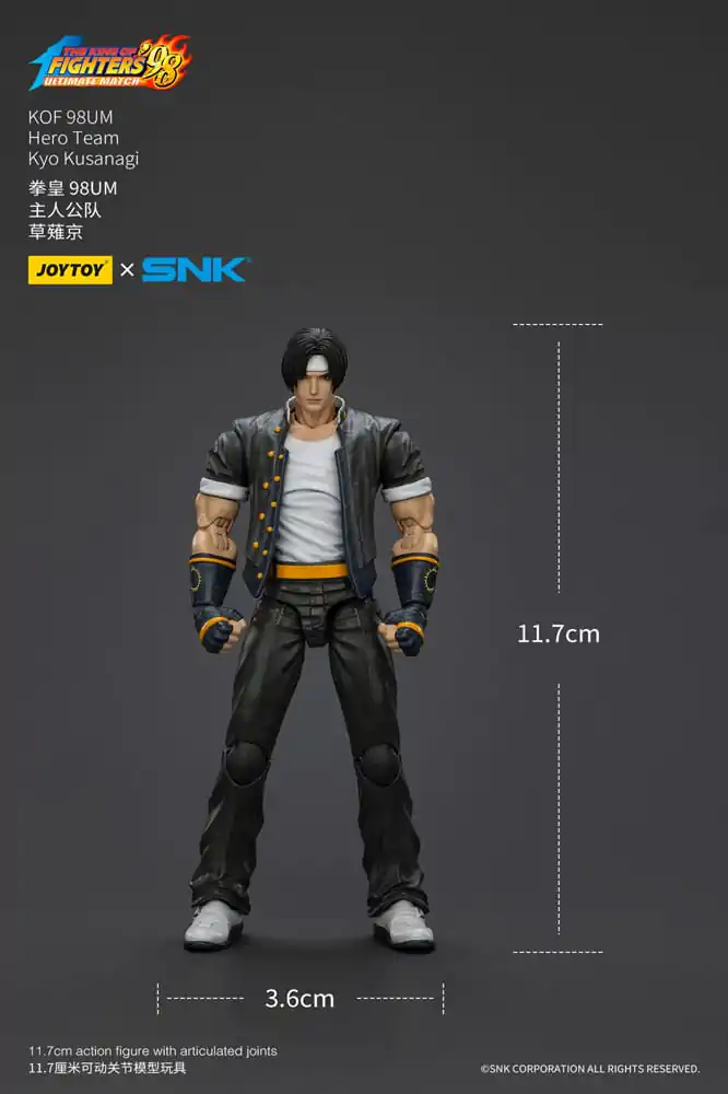 The King Of Fighters &#039;98 Action Figure Hero Team Kyo Kusanagi 12 cm product photo