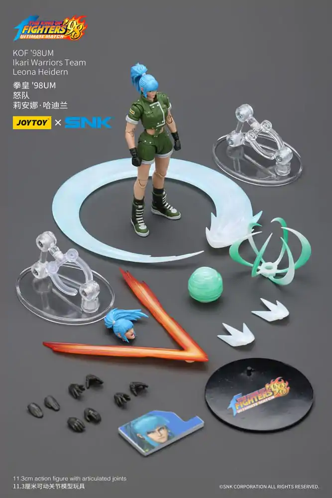 The King Of Fighters &#039;98 Action Figure Hero Team Leona Heidern 11 cm product photo