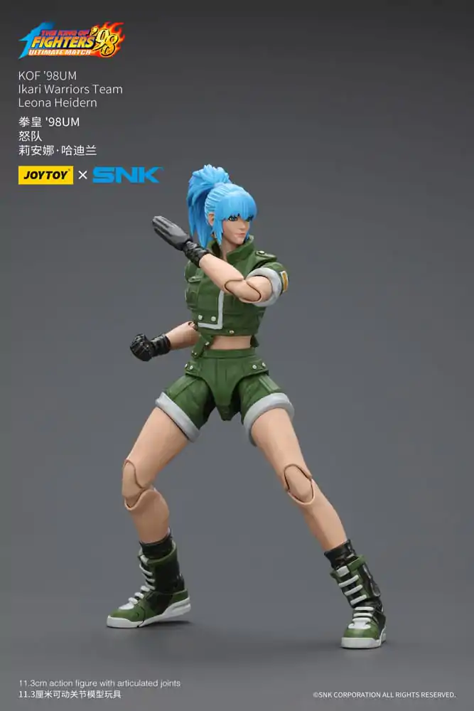 The King Of Fighters &#039;98 Action Figure Hero Team Leona Heidern 11 cm product photo