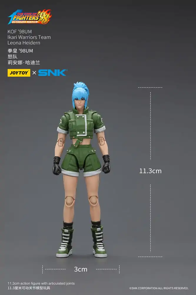 The King Of Fighters &#039;98 Action Figure Hero Team Leona Heidern 11 cm product photo