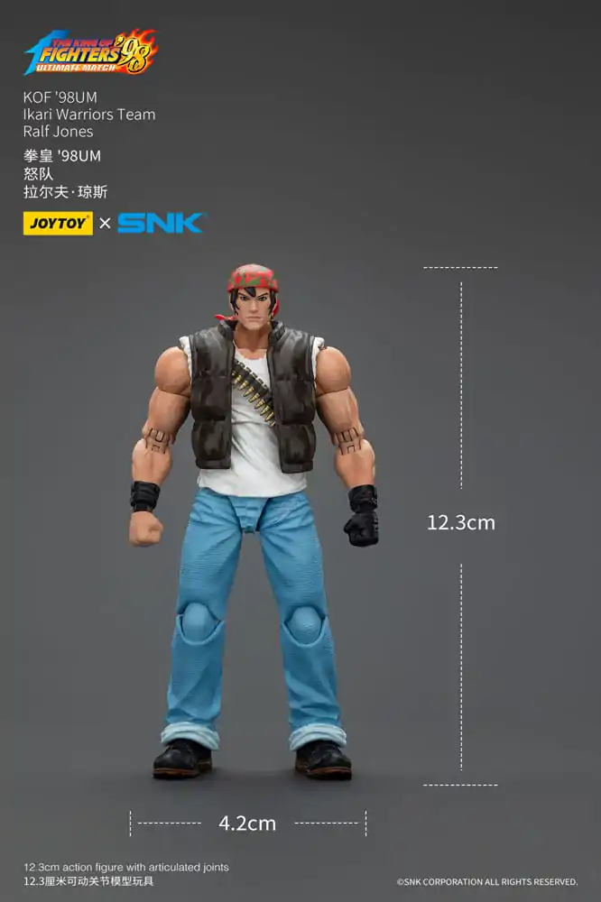 The King Of Fighters &#039;98 Action Figure Hero Team Ralf Jones 12 cm product photo