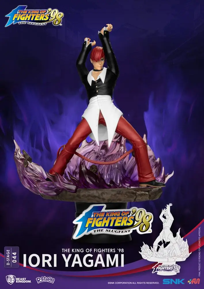 The King of Fighters '98 D-Stage PVC Diorama Iori Yagami 16 cm product photo
