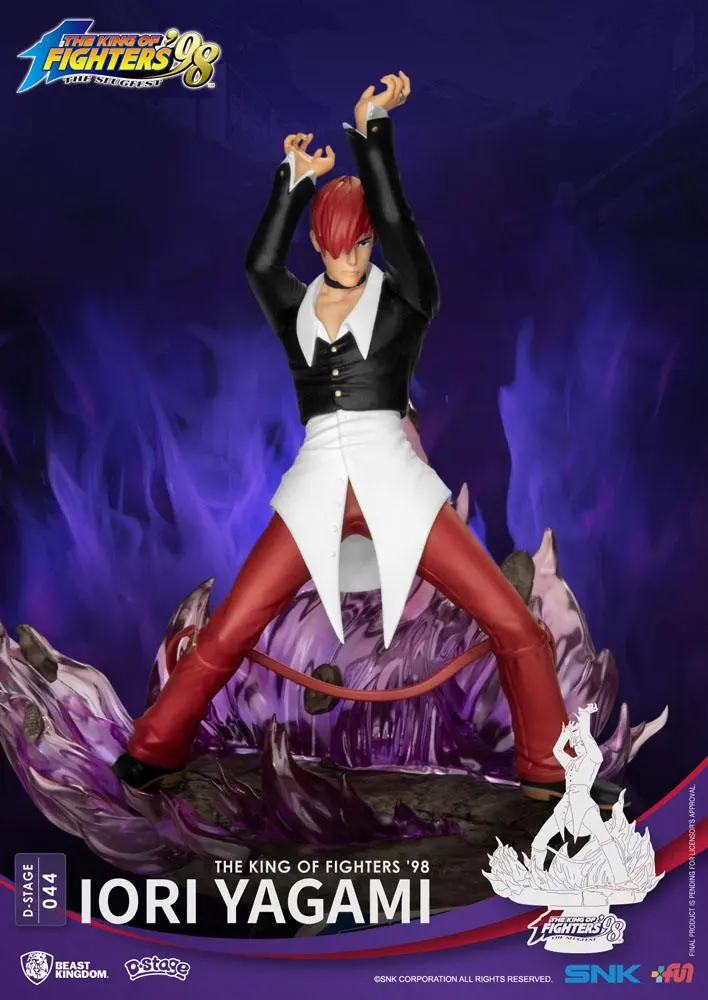 The King of Fighters '98 D-Stage PVC Diorama Iori Yagami 16 cm product photo