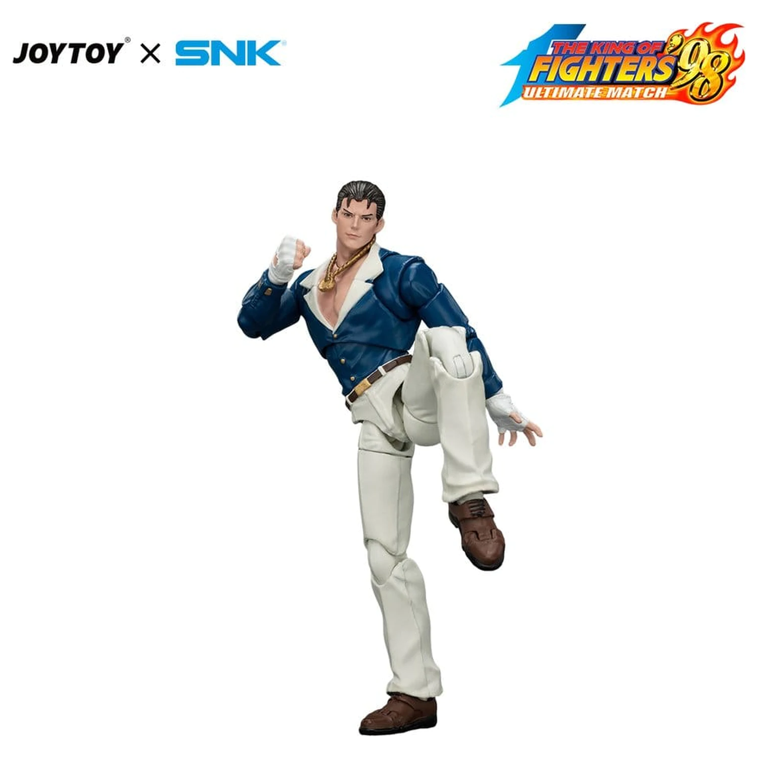 The King of Fighters '98 Ultimate Match Action Figure Robert Garcia (Art of Fighting Team) 12 cm product photo