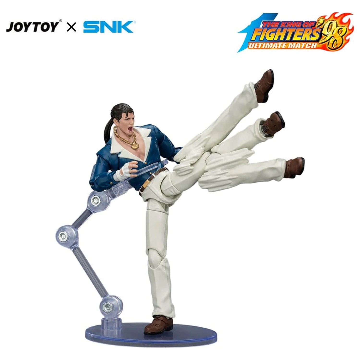 The King of Fighters '98 Ultimate Match Action Figure Robert Garcia (Art of Fighting Team) 12 cm product photo