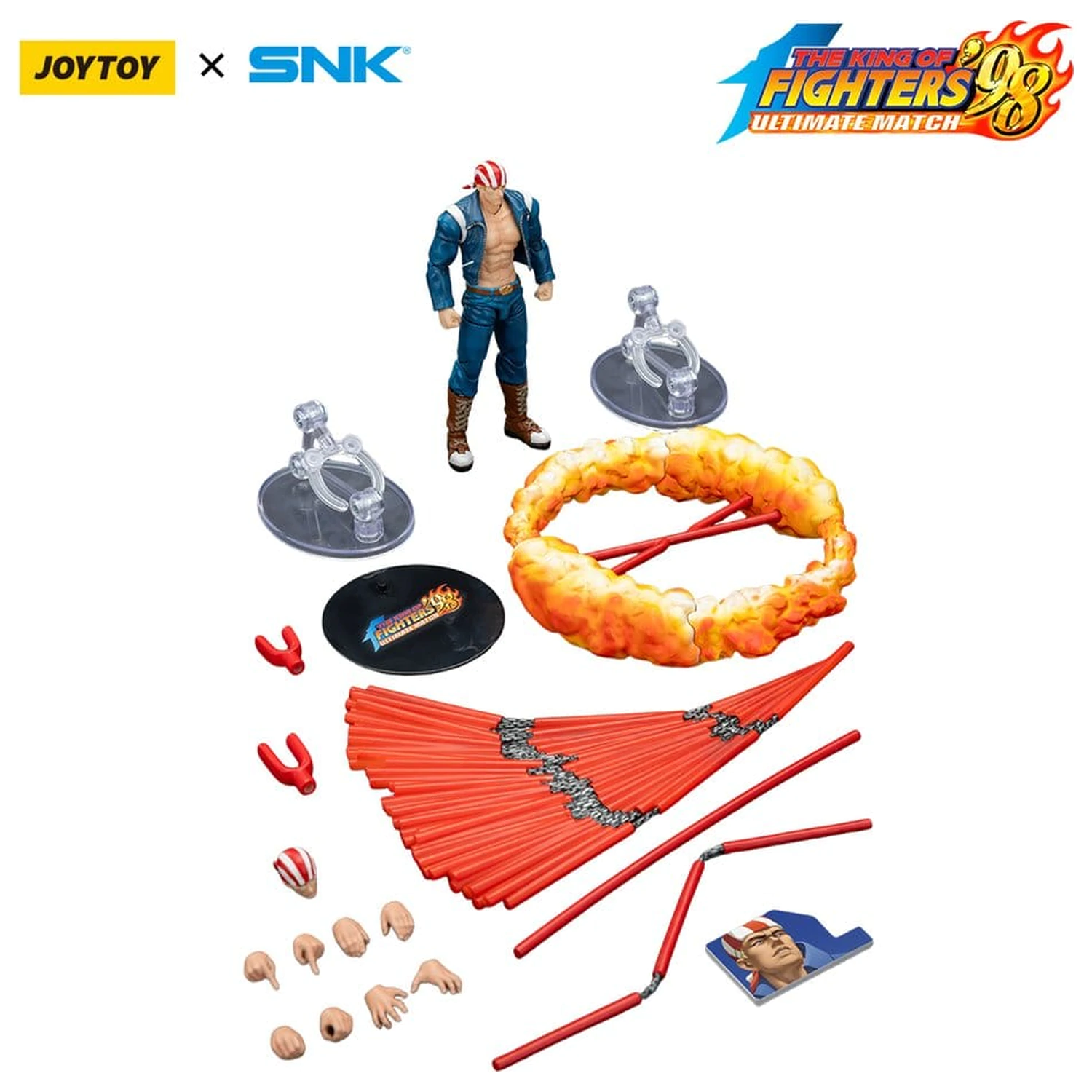 The King of Fighters '98 Ultimate Match Action Figure Billy Kane 12 cm product photo