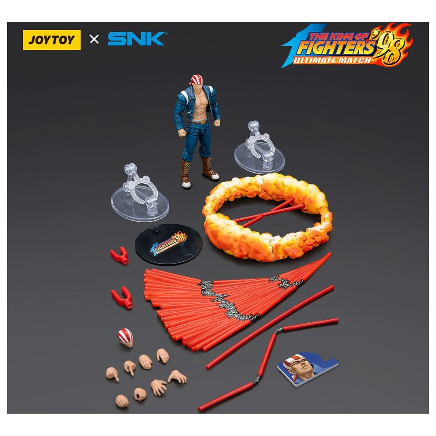 The King of Fighters '98 Ultimate Match Action Figure Billy Kane 12 cm product photo
