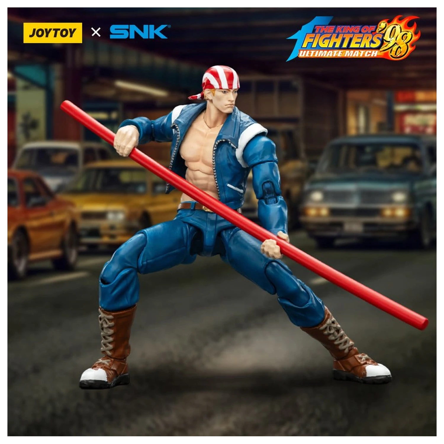 The King of Fighters '98 Ultimate Match Action Figure Billy Kane 12 cm product photo