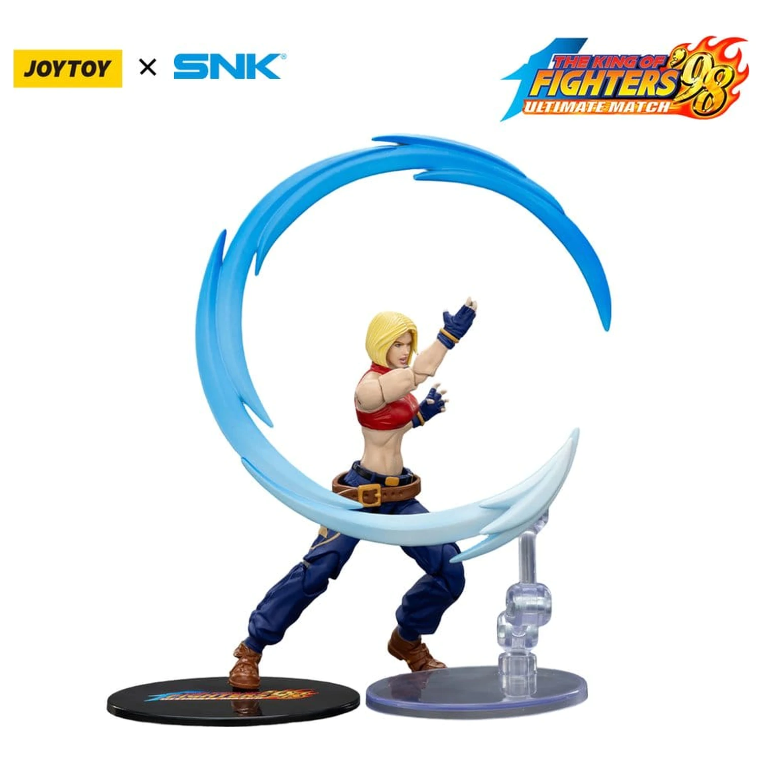 The King of Fighters '98 Ultimate Match Action Figure Blue Mary 11 cm product photo
