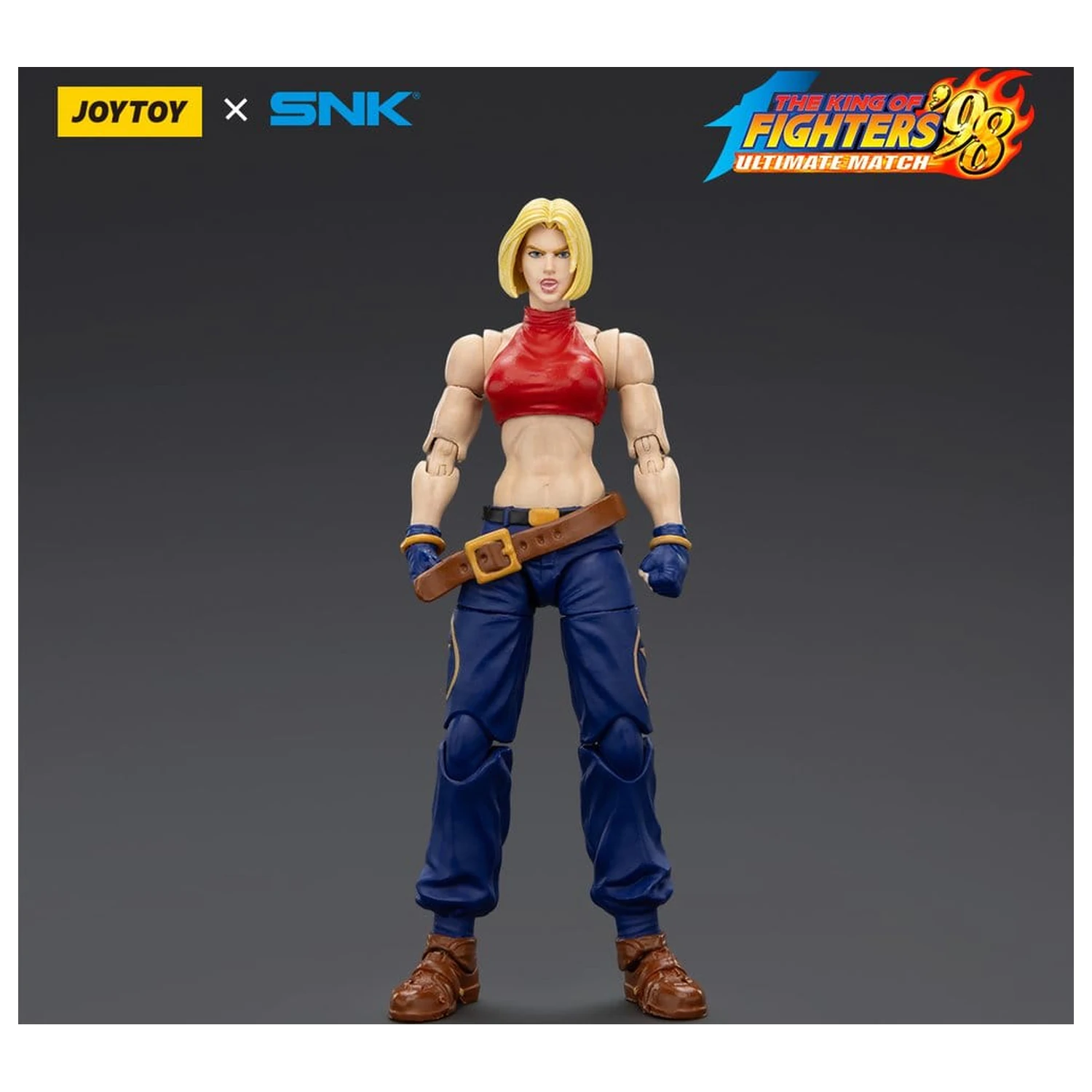 The King of Fighters '98 Ultimate Match Action Figure Blue Mary 11 cm product photo