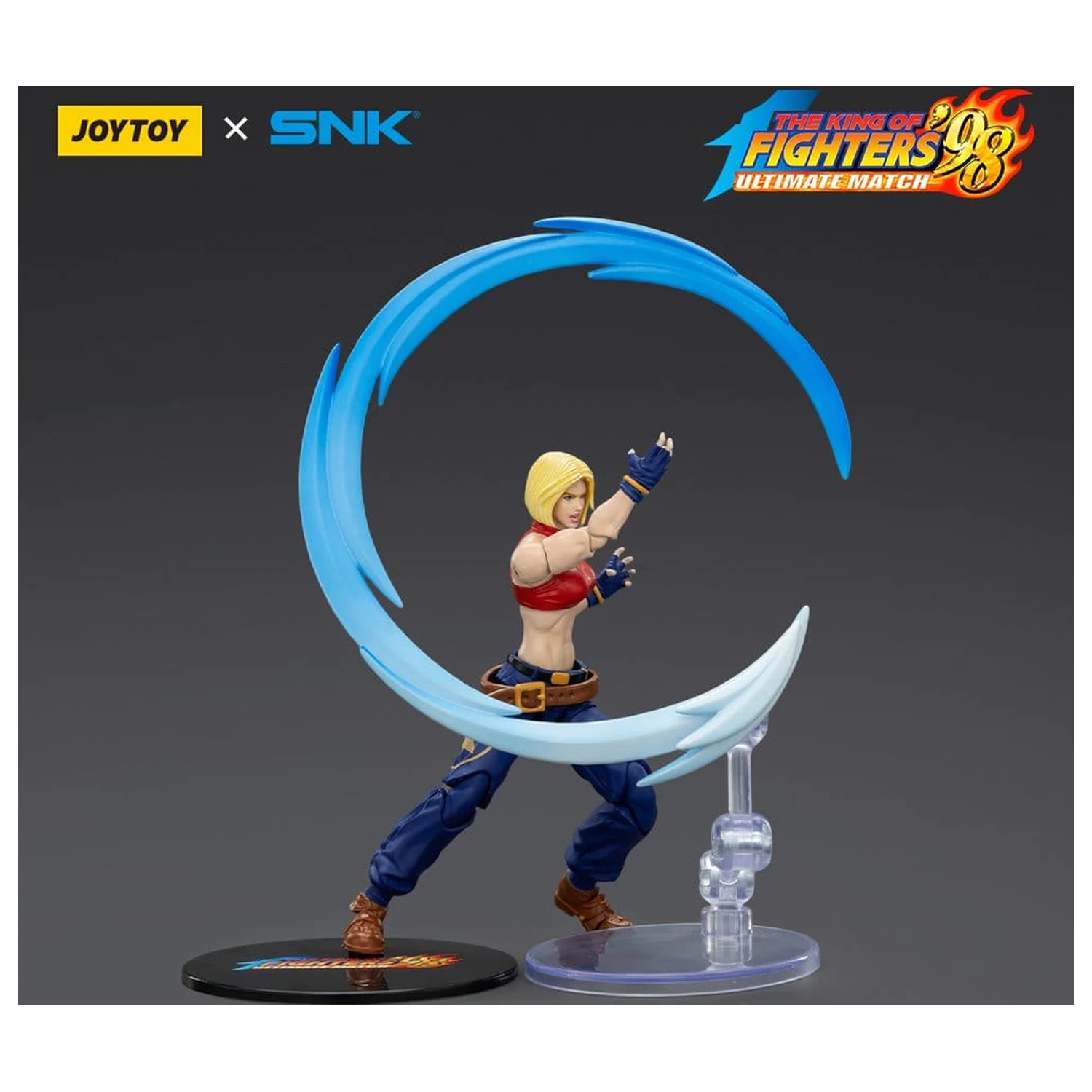 The King of Fighters '98 Ultimate Match Action Figure Blue Mary 11 cm product photo
