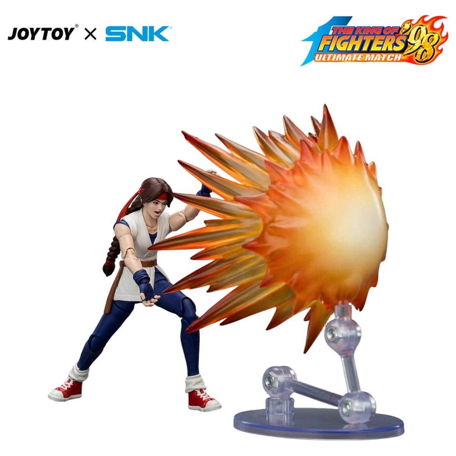 The King of Fighters '98 Ultimate Match Action Figure Yuri Sakazaki (Art of Fighting Team) 12 cm product photo