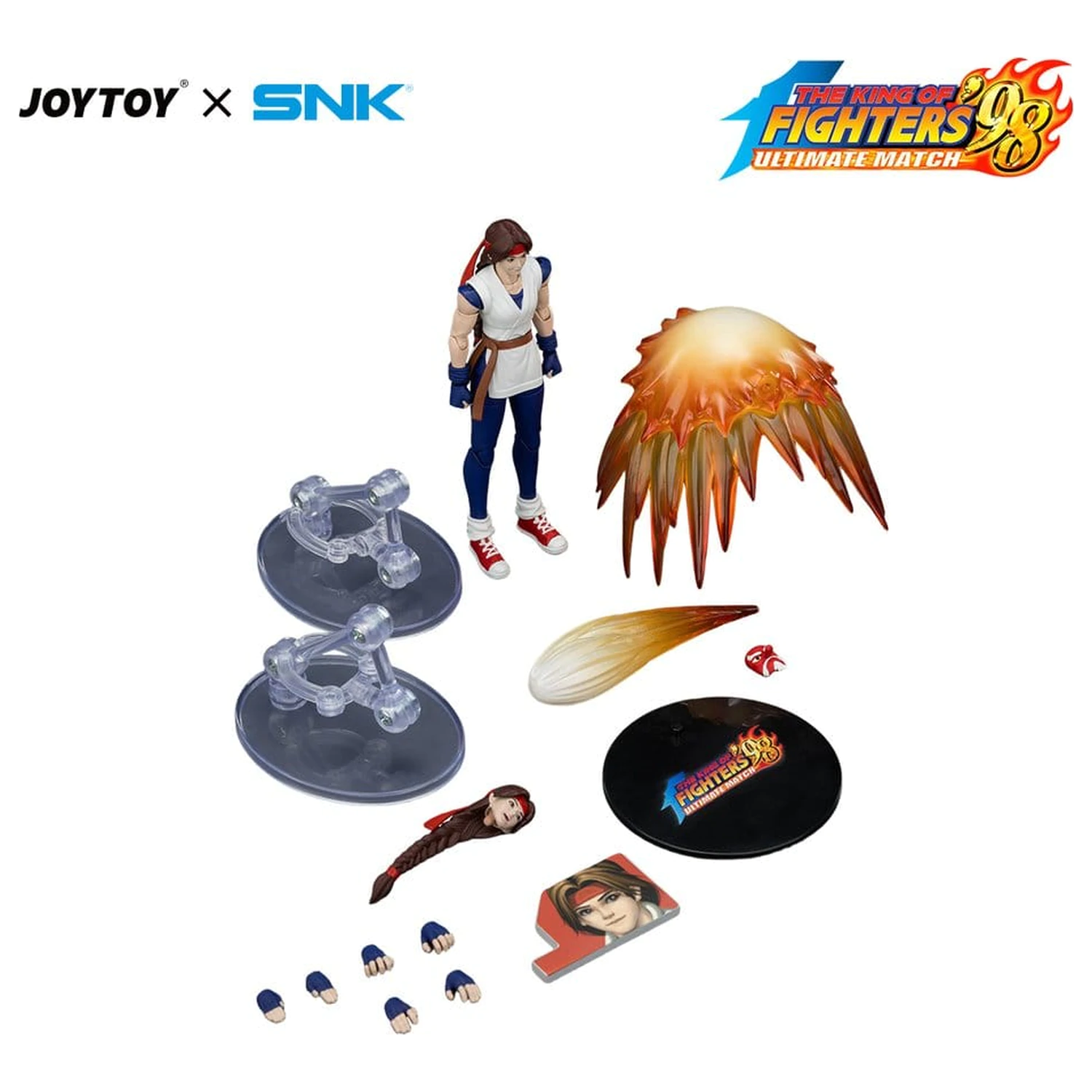 The King of Fighters '98 Ultimate Match Action Figure Yuri Sakazaki (Art of Fighting Team) 12 cm product photo