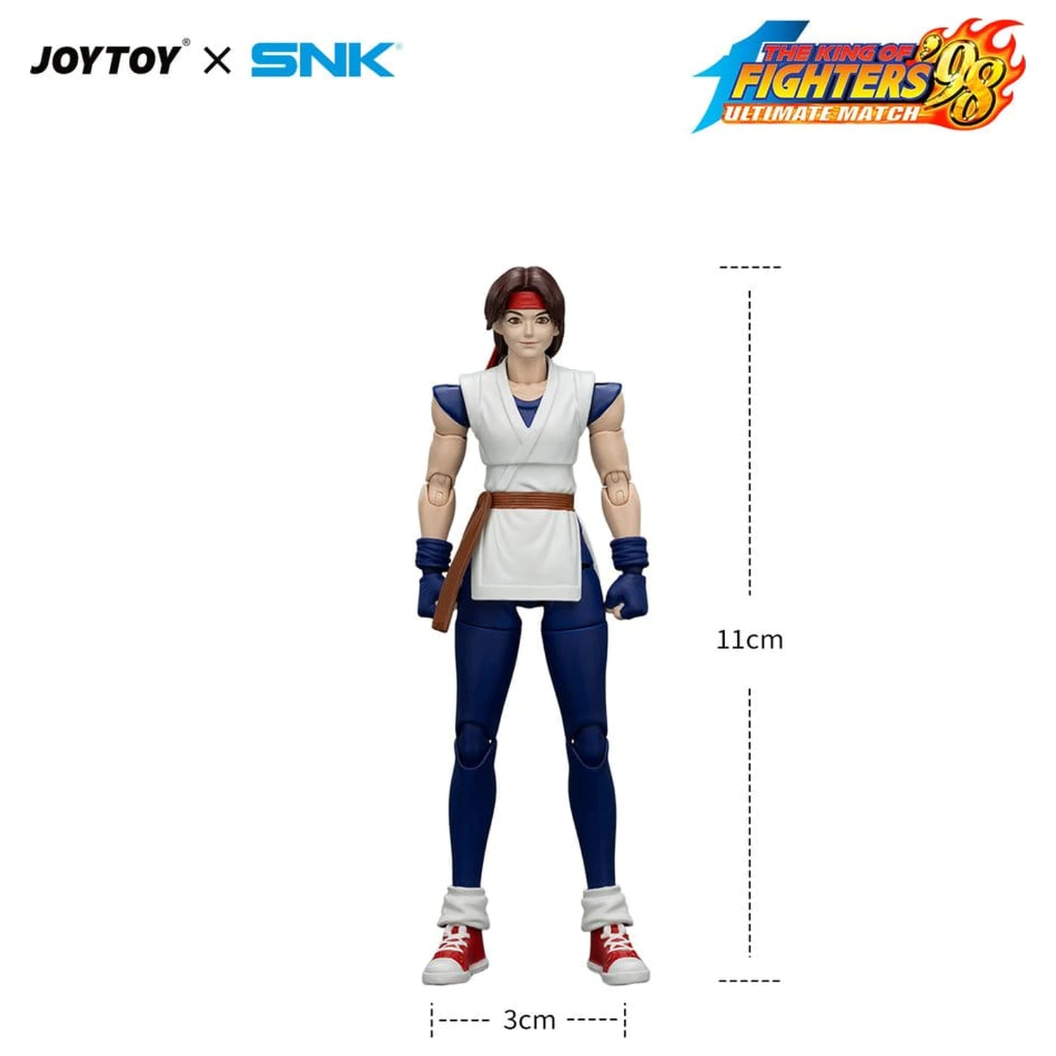 The King of Fighters '98 Ultimate Match Action Figure Yuri Sakazaki (Art of Fighting Team) 12 cm product photo