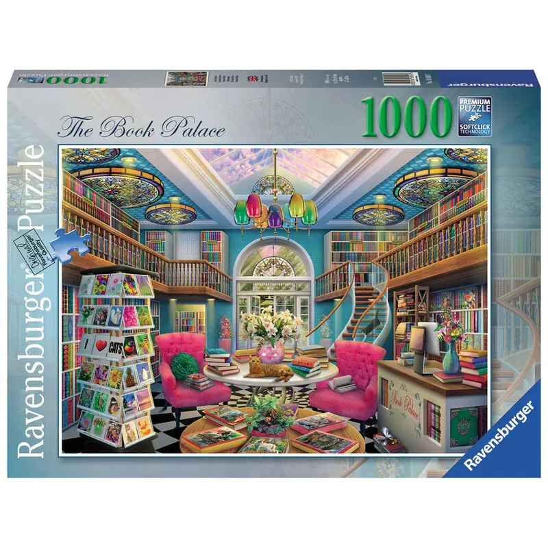 The kingdom of the book puzzle 1000pcs product photo