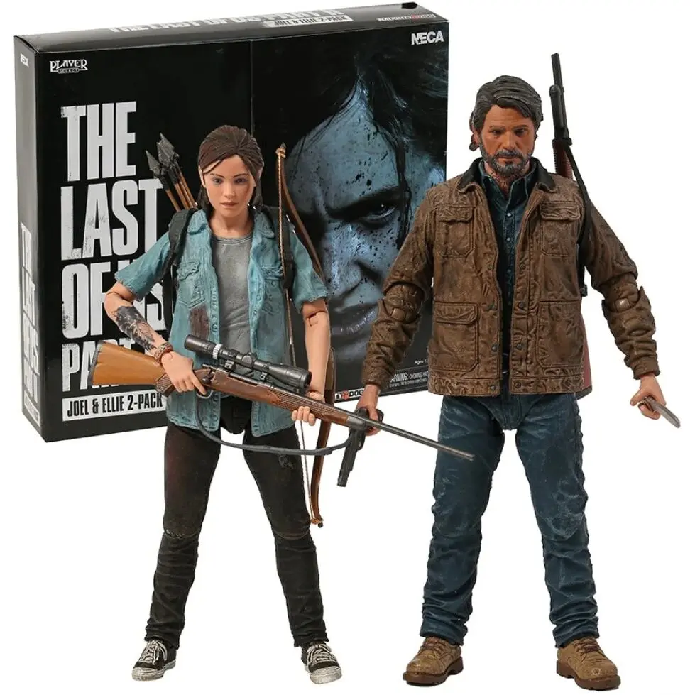 The Last of Us Part II Ultimate Action Figure 2-Pack Joel and Ellie 18 cm product photo
