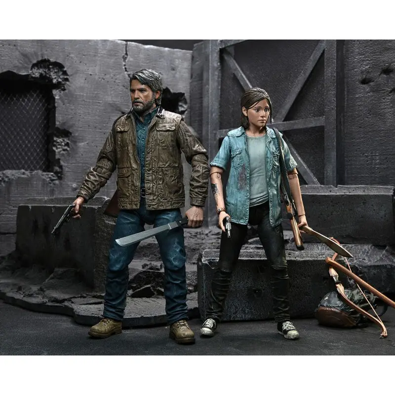 The Last of Us Part II Ultimate Action Figure 2-Pack Joel and Ellie 18 cm product photo