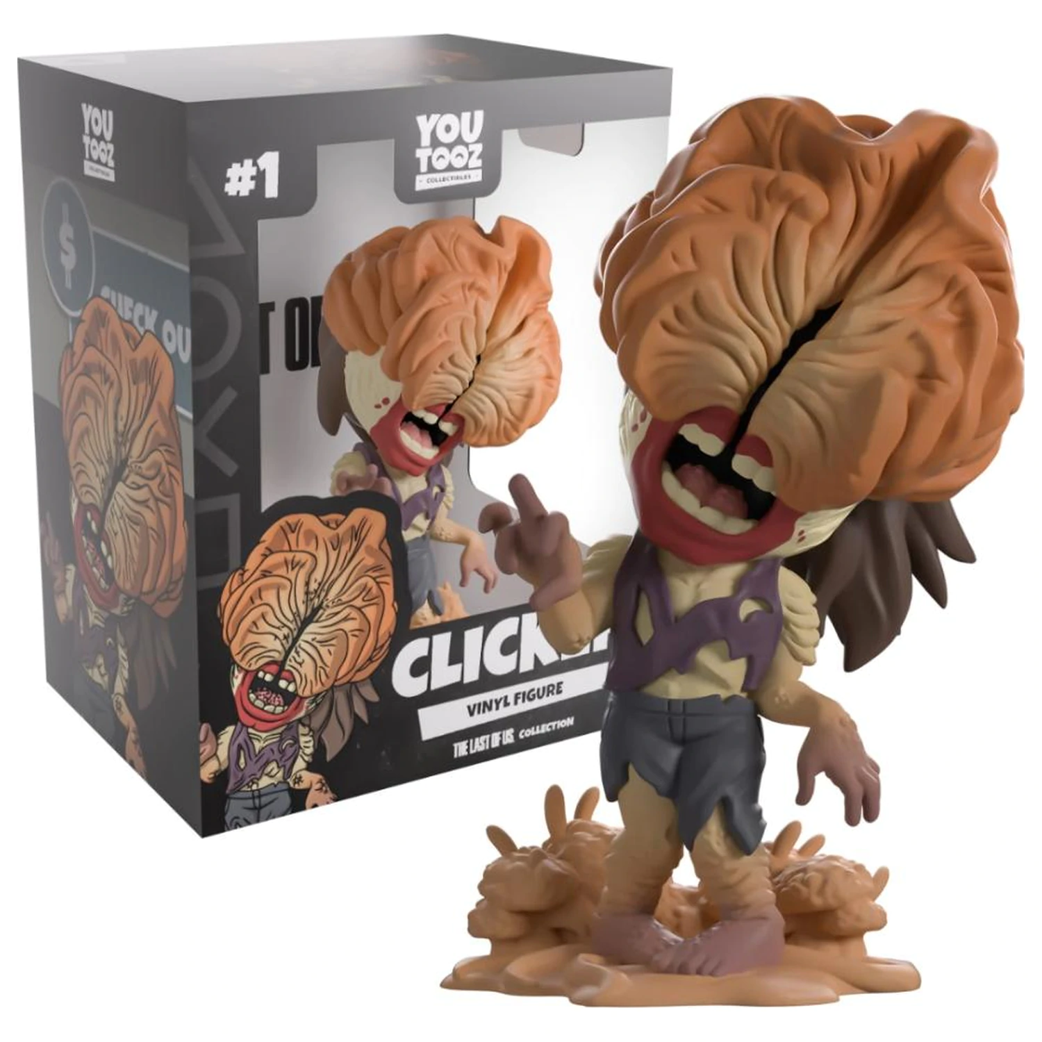 The Last of Us Clicker Figure Youtooz 13cm product photo