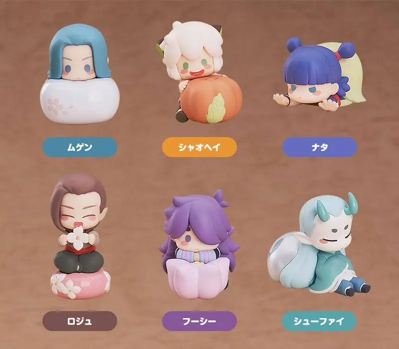 The Legend of Hei Mini Figures 6-Pack Wagashi 5 - 7 cm product photo