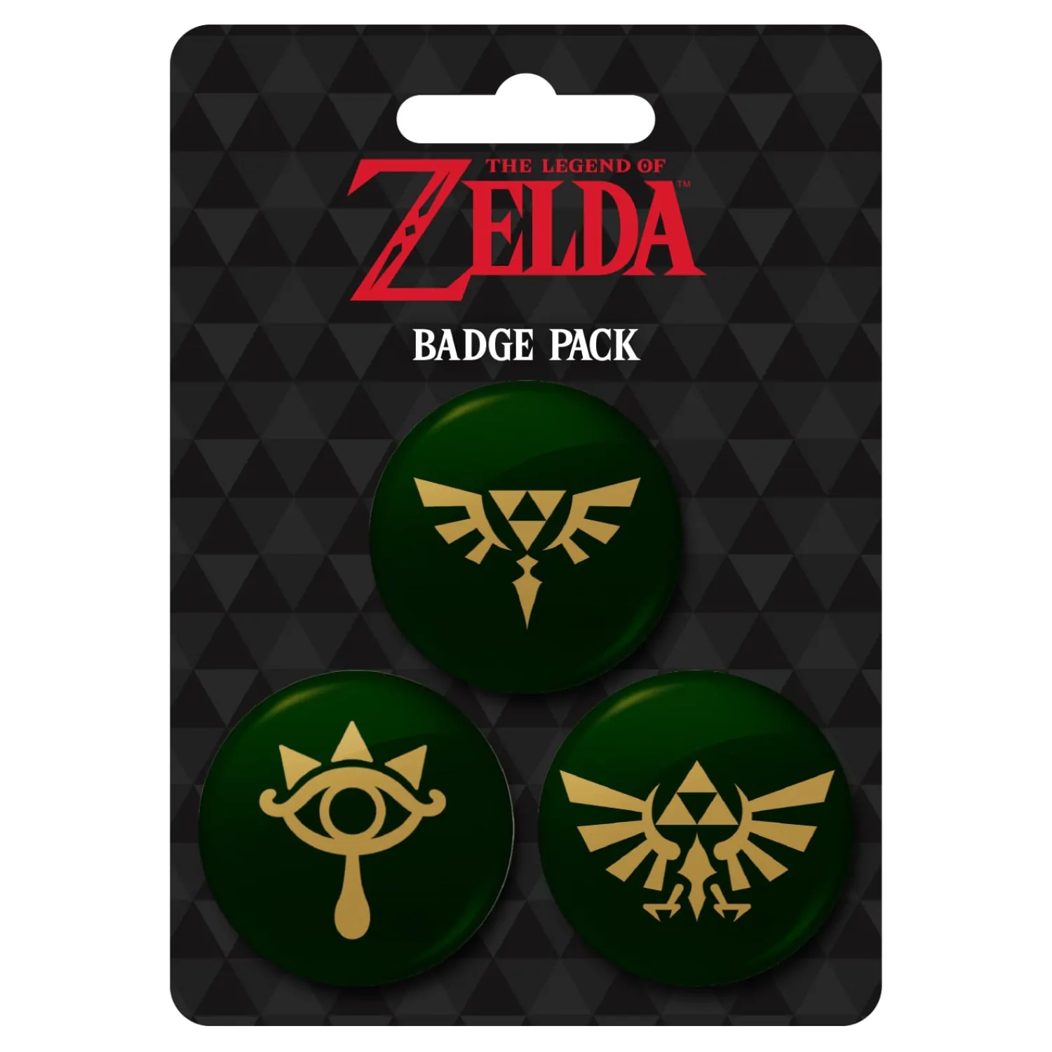 The Legend of Zelda Pin-Back Buttons 3-Pack product photo