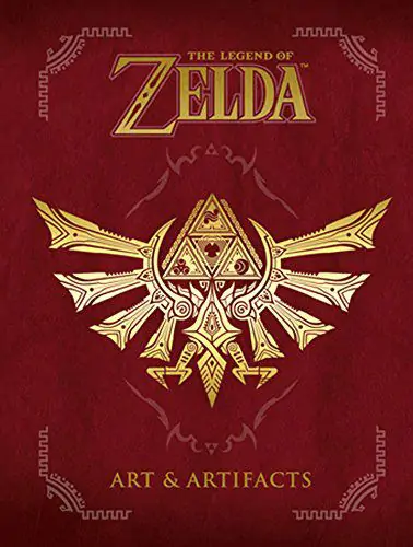 The Legend of Zelda Book Art & Artifacts termékfotó