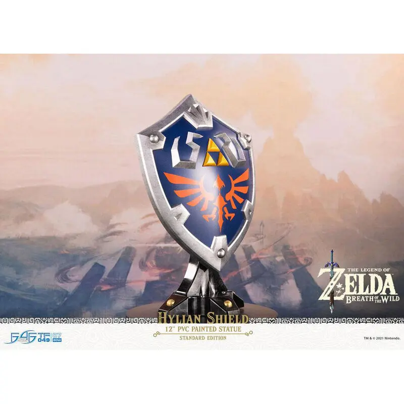 The Legend of Zelda Breath of the Wild PVC Statue Hylian Shield Standard Edition 29 cm product photo