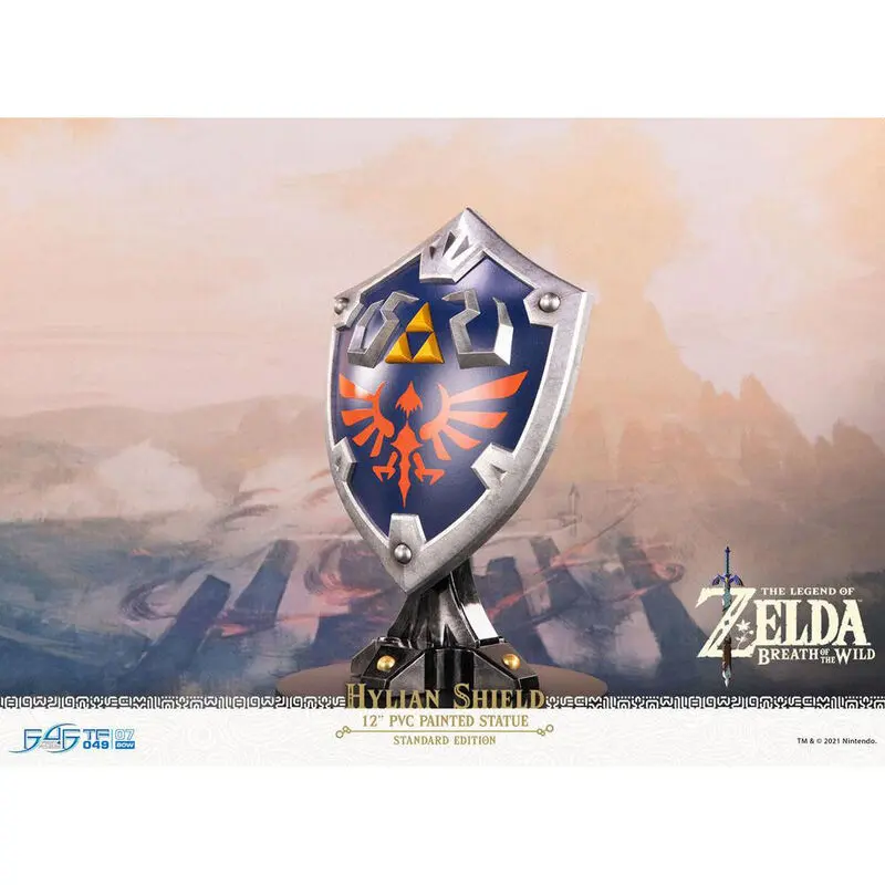 The Legend of Zelda Breath of the Wild PVC Statue Hylian Shield Standard Edition 29 cm product photo