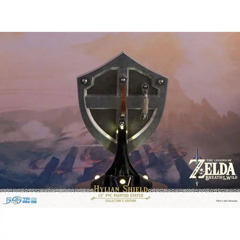 The Legend of Zelda Breath of the Wild PVC Statue Hylian Shield Collector's Edition 29 cm termékfotó