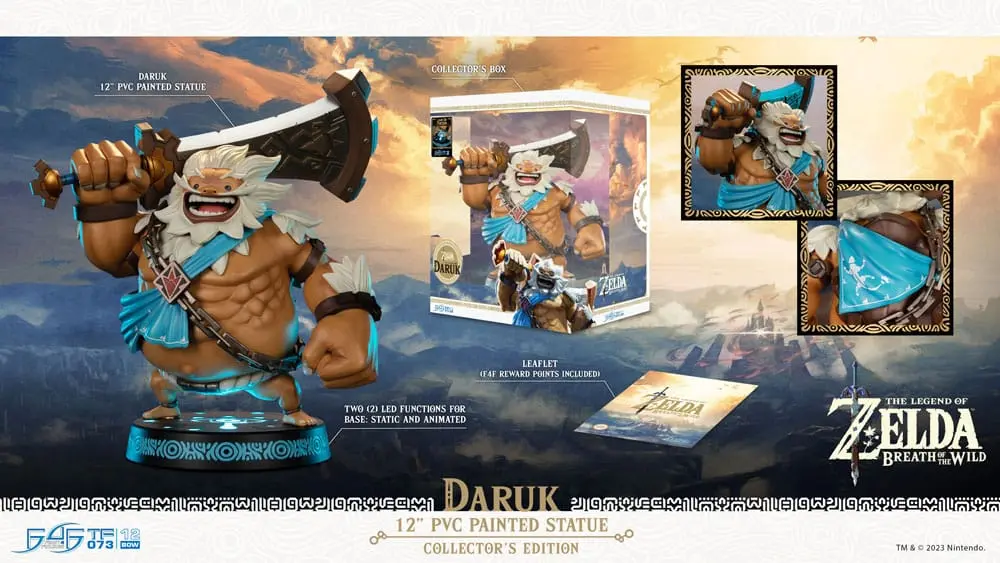 The Legend of Zelda Breath of the Wild PVC Statue Daruk Collector's Edition 30 cm product photo