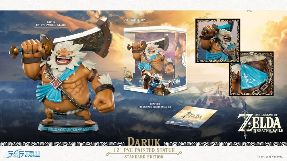 The Legend of Zelda Breath of the Wild PVC Statue Daruk Standard Edition 29 cm product photo