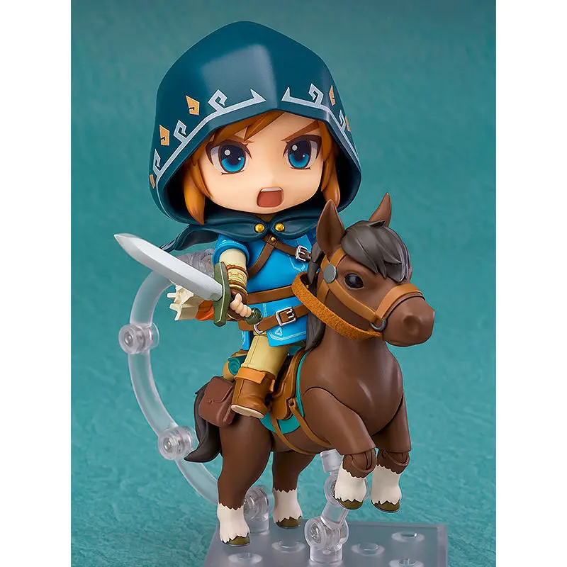 The Legend of Zelda Breath of the Wild Link Deluxe Edition Nendoroid figure 10cm product photo