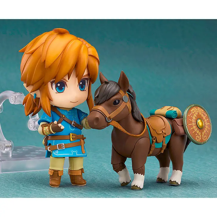 The Legend of Zelda Breath of the Wild Link Deluxe Edition Nendoroid figure 10cm product photo