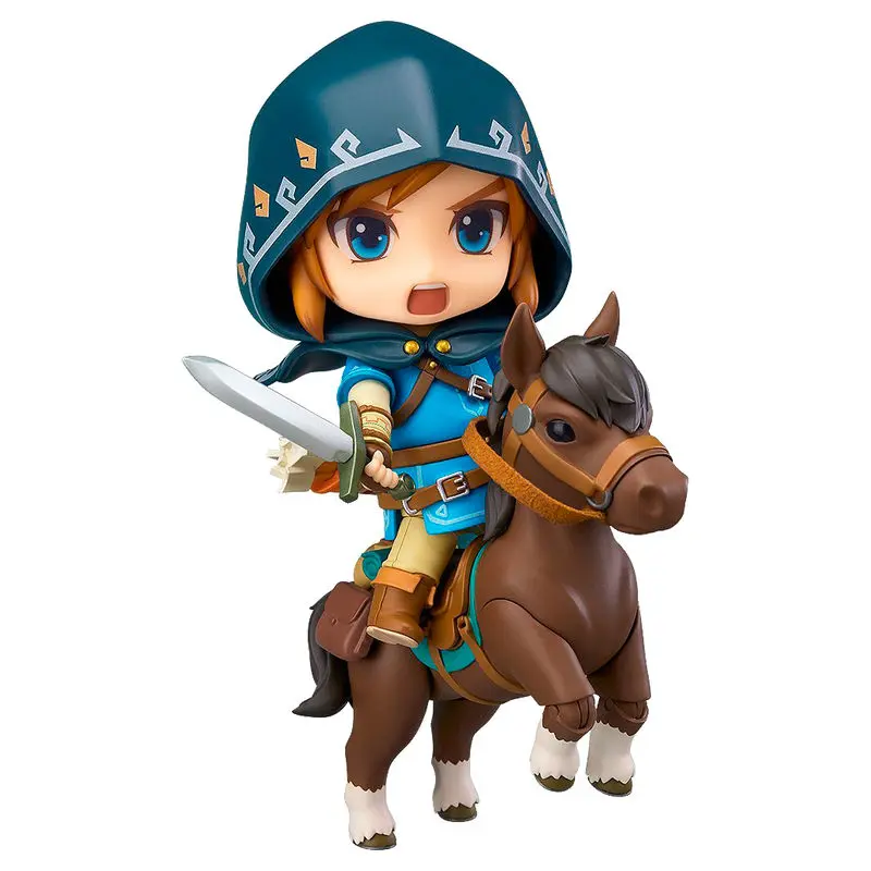 The Legend of Zelda Breath of the Wild Link Deluxe Edition Nendoroid figure 10cm product photo