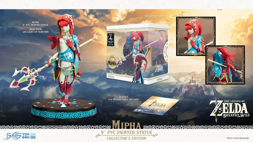 The Legend of Zelda Breath of the Wild PVC Statue Mipha Collector's Edition 22 cm product photo