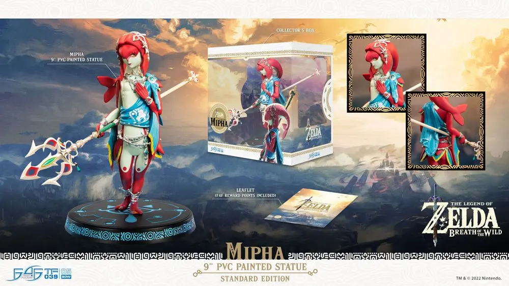 The Legend of Zelda Breath of the Wild PVC Statue Mipha 21 cm product photo